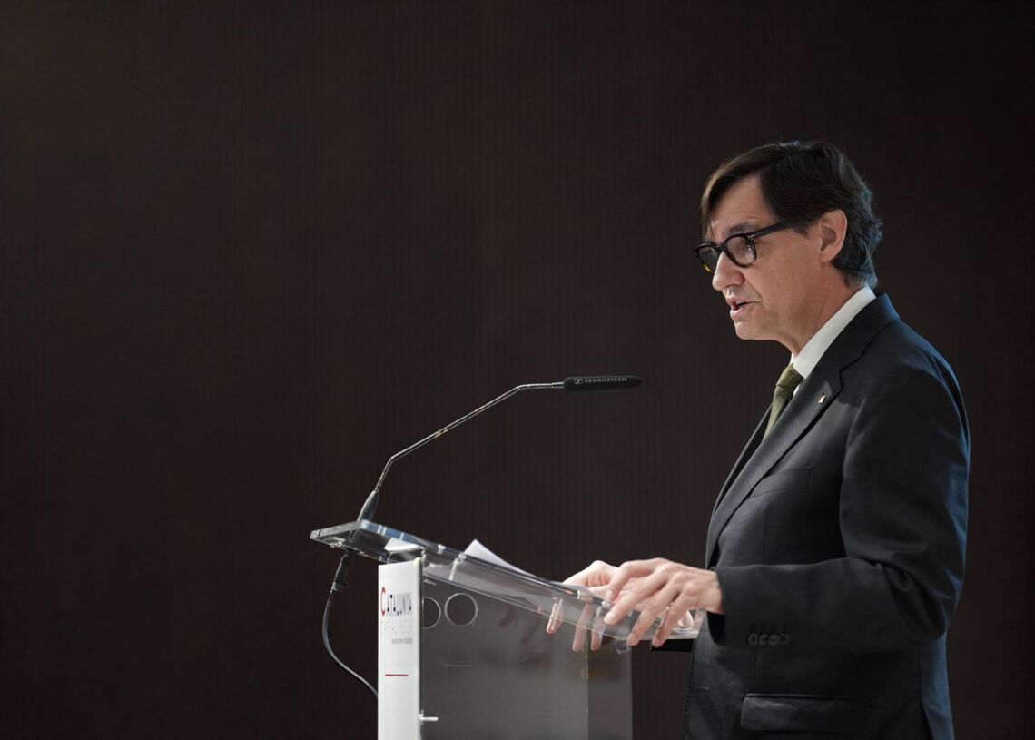 El presidente de la Generalitat, Salvador Illa, en una imagen de archivo.David Zorrakino - Europa Press