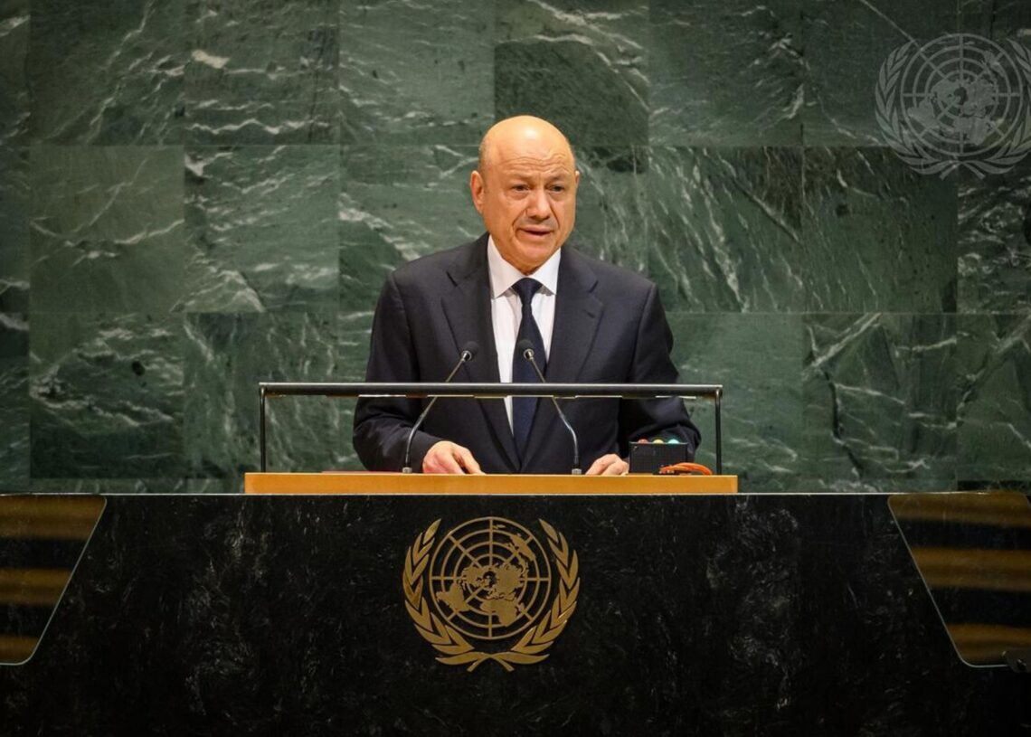 El presidente del Consejo Presidencial de Liderazgo yemení, Muhamad al AlimiNACIONES UNIDAS