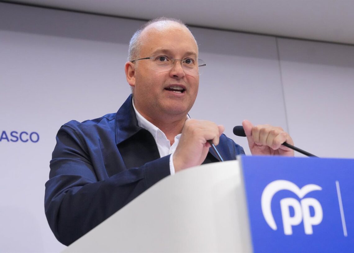 El secretario general del Partido Popular, Miguel Tellado.Unanue - Europa Press