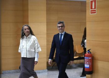 El ministro de Justicia, Félix Bolaños, llega al Palacio de Justicia de Bilbao, a 26 de septiembre de 2025, en BilbaoDavid de Haro - Europa Press