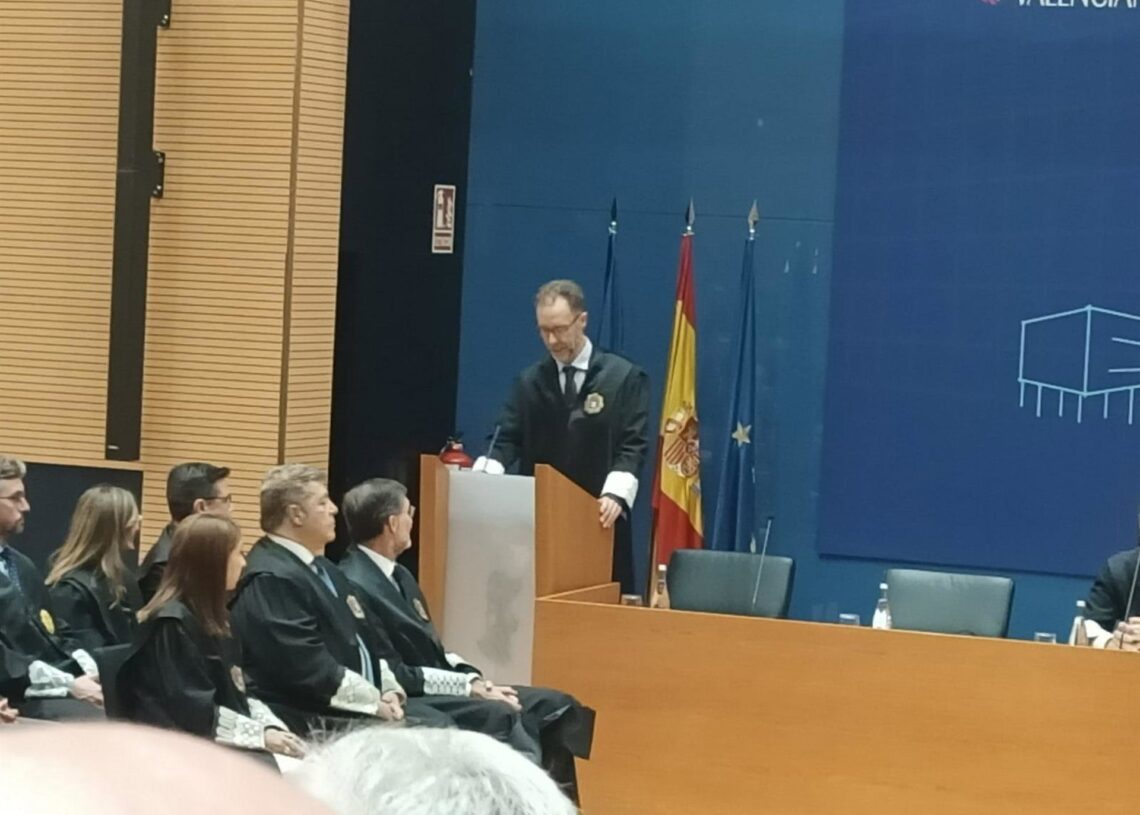 El nuevo presidente de la Audiencia Provincial de Valencia, José Manuel OrtegaEUROPA PRESS