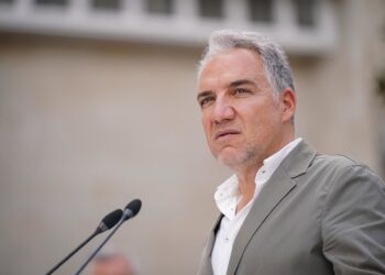 El vicesecretario de Coordinación Autonómica y Local del PP, Elías Bendodo.IÑAKI BERASALUCE/EP