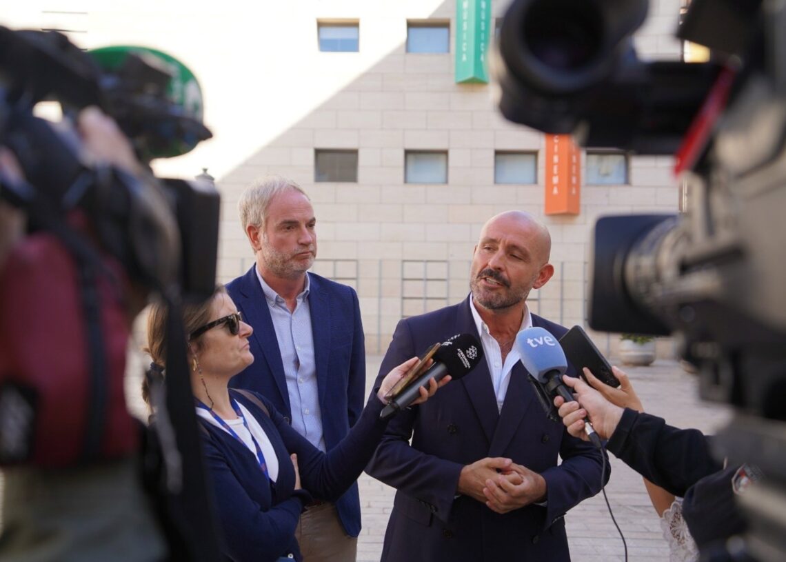 El vicesecretario de Educación e Igualdad del PP, Jaime de los Santos.PP