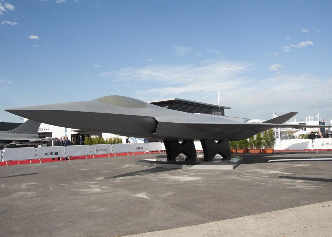 Archivo - Prototipo del futuro avión de combate europeo (NGWS/FCAS/SCAF)MINISTERIO DE DEFENSA - Archivo