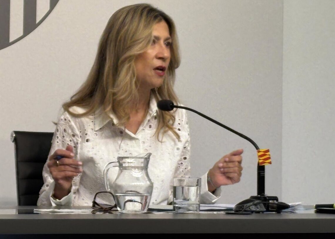 La vicepresidenta del Gobierno de Aragón, Mar Vaquero.EUROPA PRESS.