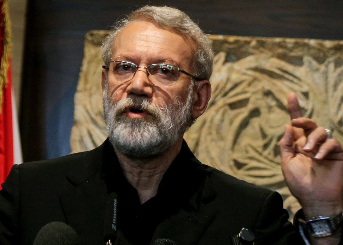 Archivo - El secretario del Consejo Supremo de Seguridad Nacional de Irán, Alí Lariyani, durante una rueda de prensa en la capital de Líbano, Beirut (archivo)Europa Press/Contacto/Marwan Naamani - Archivo