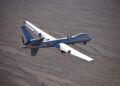 Archivo - Imagen de archivo de un dron durante una maniobra de entrenamientoEUCOM - Archivo