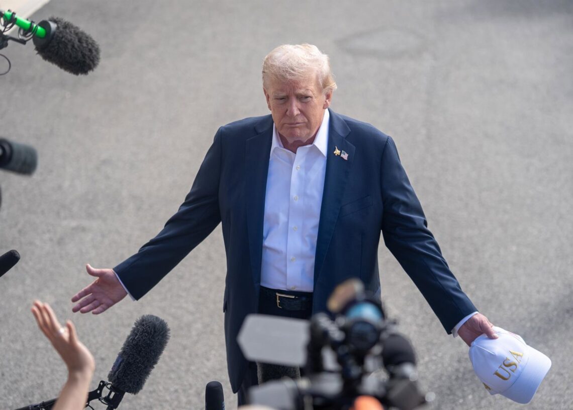 El presidente de Estados Unidos, Donald TrumpEuropa Press/Contacto/Hu Yousong