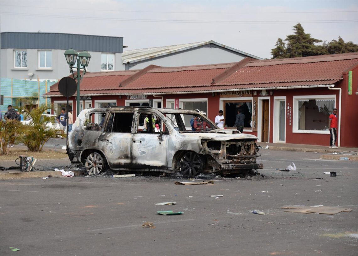Protestas en Madagascar.Europa Press/Contacto/Sitraka Rajaonarison
