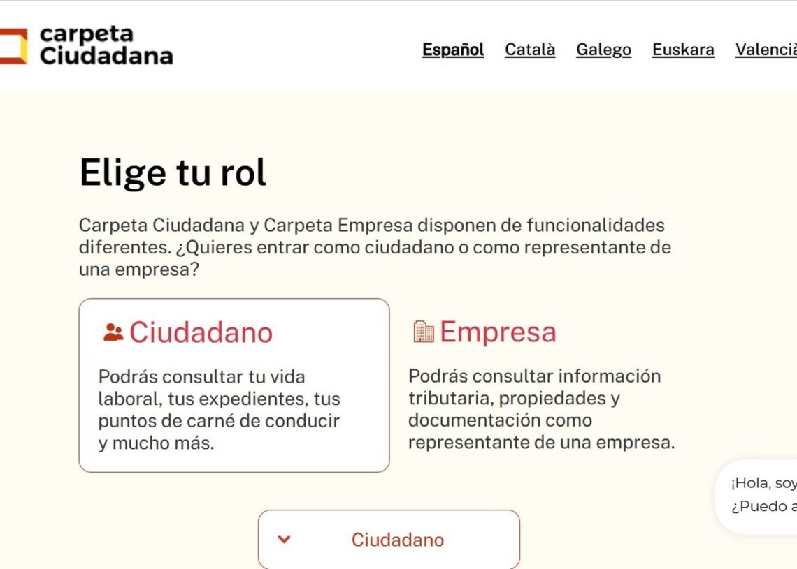 Portal Carpeta CiudadanaCARPETA CIUDADANA