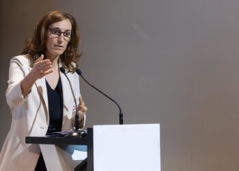 La ministra de Sanidad, Mónica García, inaugura la II Jornadas de la Red Española de Investigación en COVID persistente (REiCOP), en Caixa Forum Madrid, a 12 de septiembre de 2025, en Madrid (España).Eduardo Parra - Europa Press