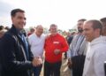 El lehendakari, Imanol Pradales (i), durante la celebración del 'Alderdi Eguna'Iñaki Berasaluce - Europa Press