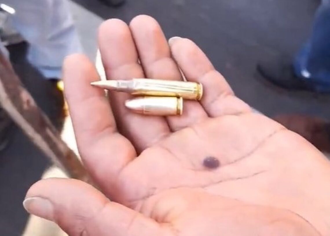 Balas recogidas durante las protestas del paro nacional de CONAIE en EcuadorCONAIE