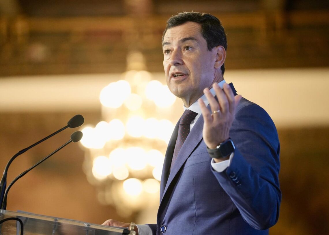 El presidente de la Junta de Andalucía, Juanma MorenoMaría José López - Europa Press