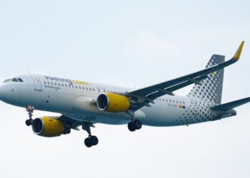 Un avión de Vueling.VUELING