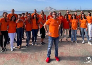Archivo - El alcalde de La Línea con la candidatura a las elecciones de 2023.LA LÍNEA 100X100 - Archivo