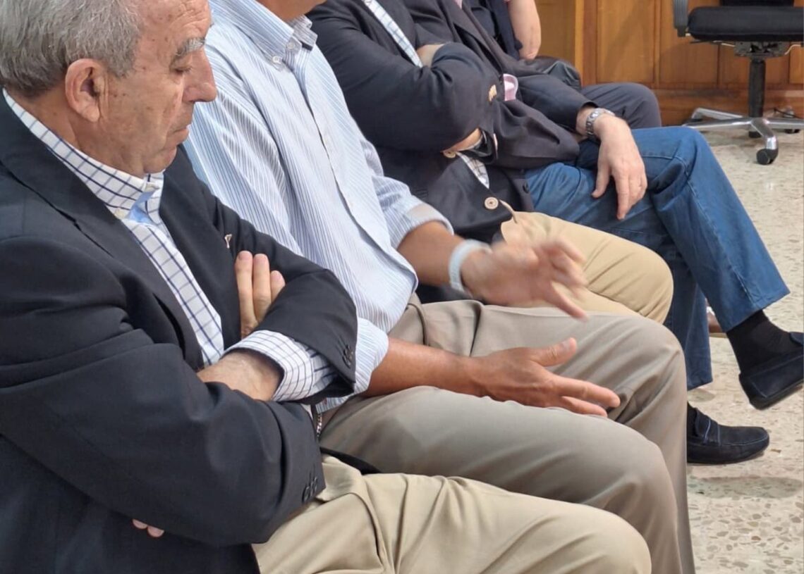 Banquillo de los acusados en el juicio 'Novo Carthago'TSJMU