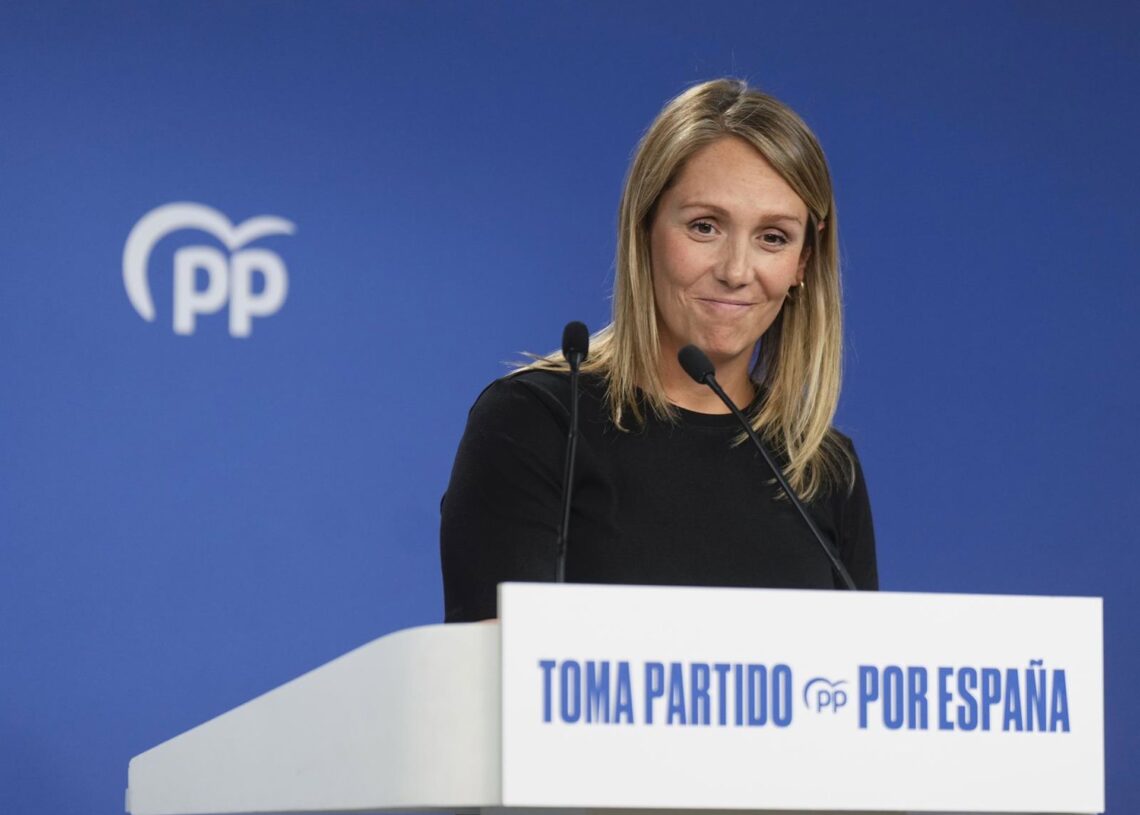 La vicesecretaria de Coordinación Sectorial del PP, Alma Ezcurra. PARTIDO POPULAR