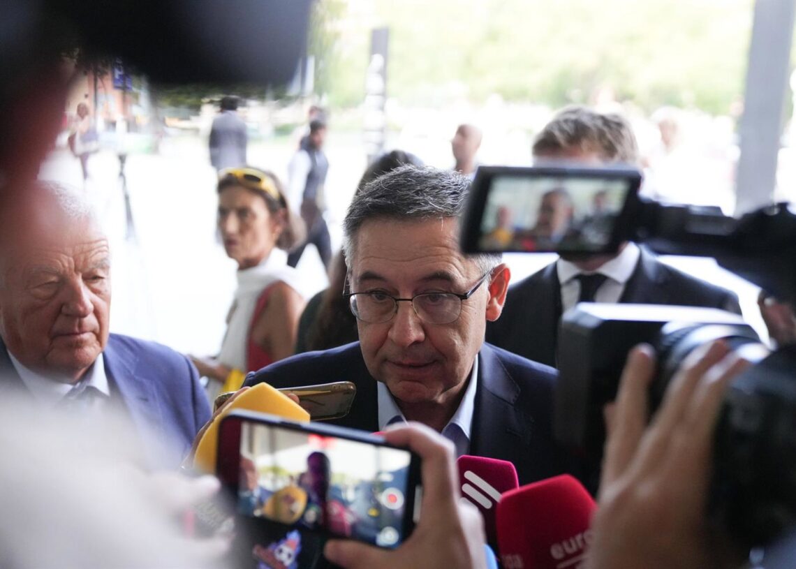 El expresidente del FC Barcelona Josep Maria Bartomeu, en una foto de archivo.David Zorrakino - Europa Press