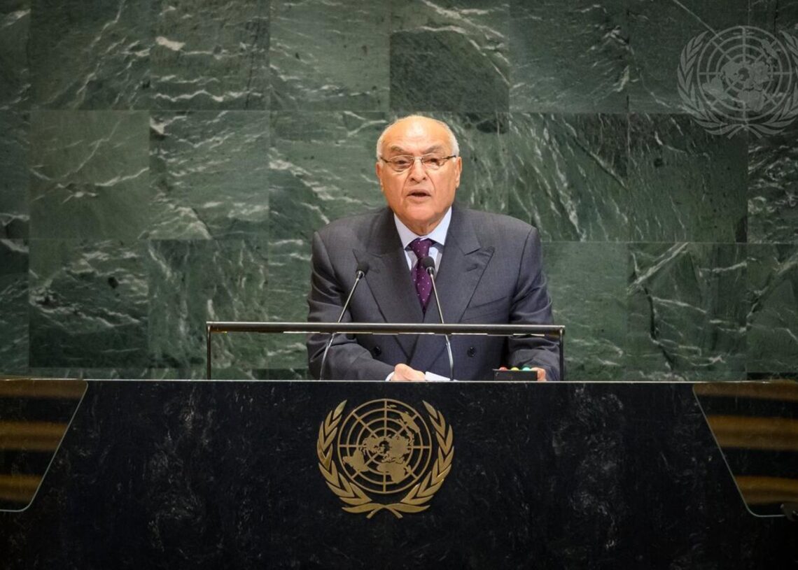 El ministro de Exteriores de Argelia, Ahmed AttafNACIONES UNIDAS