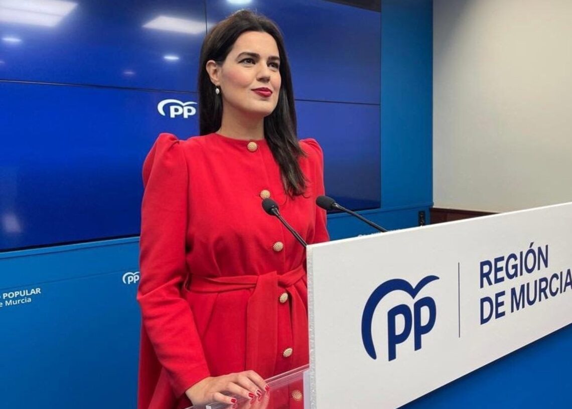 Archivo - La portavoz del PP de la Región de Murcia (PPRM), Miriam GuardiolaPPRM - Archivo