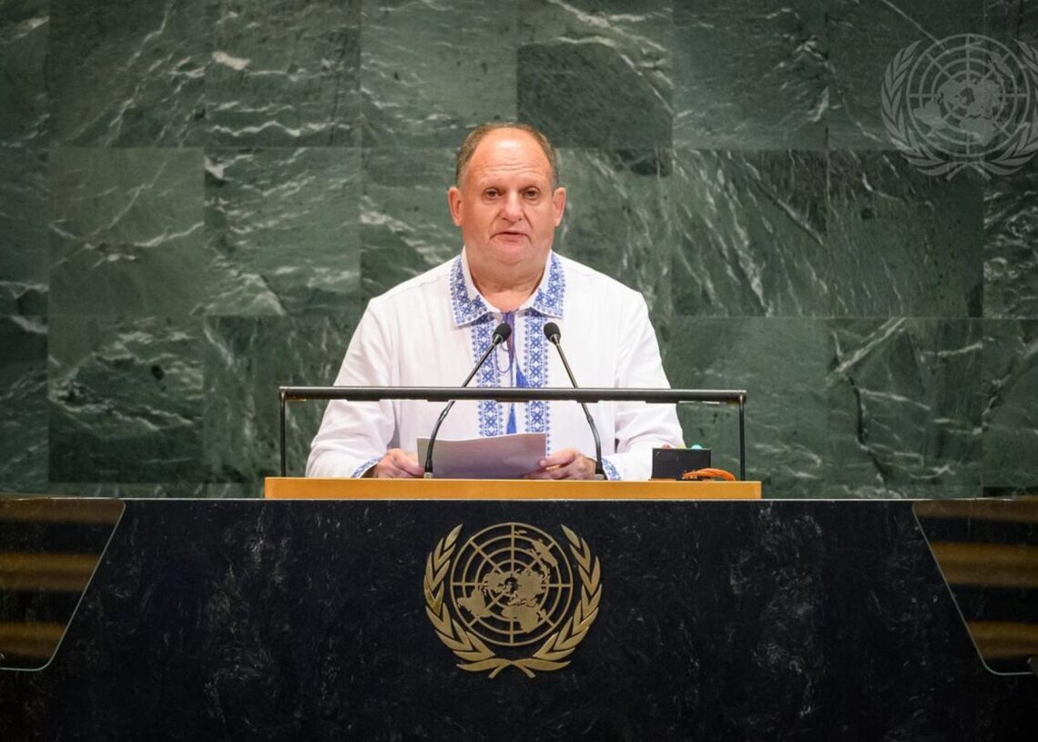 El embajador permanente de Moldavia ante la ONU, Gheorghe LeucaNACIONES UNIDAS, PÁGINA WEB