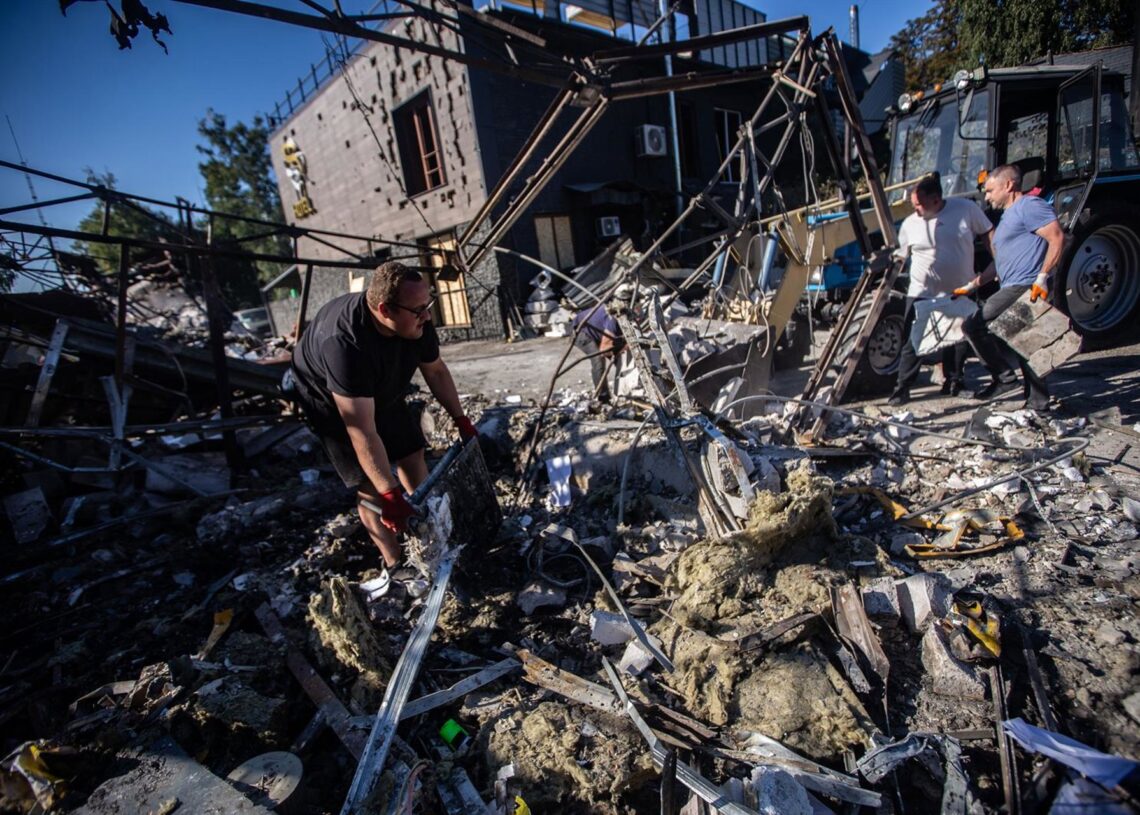Daños materiales tras un ataque con drones por parte del Ejército de Rusia contra Sumi, en el noreste de Ucrania (archivo)Francisco Richart/ZUMA Press Wir / DPA