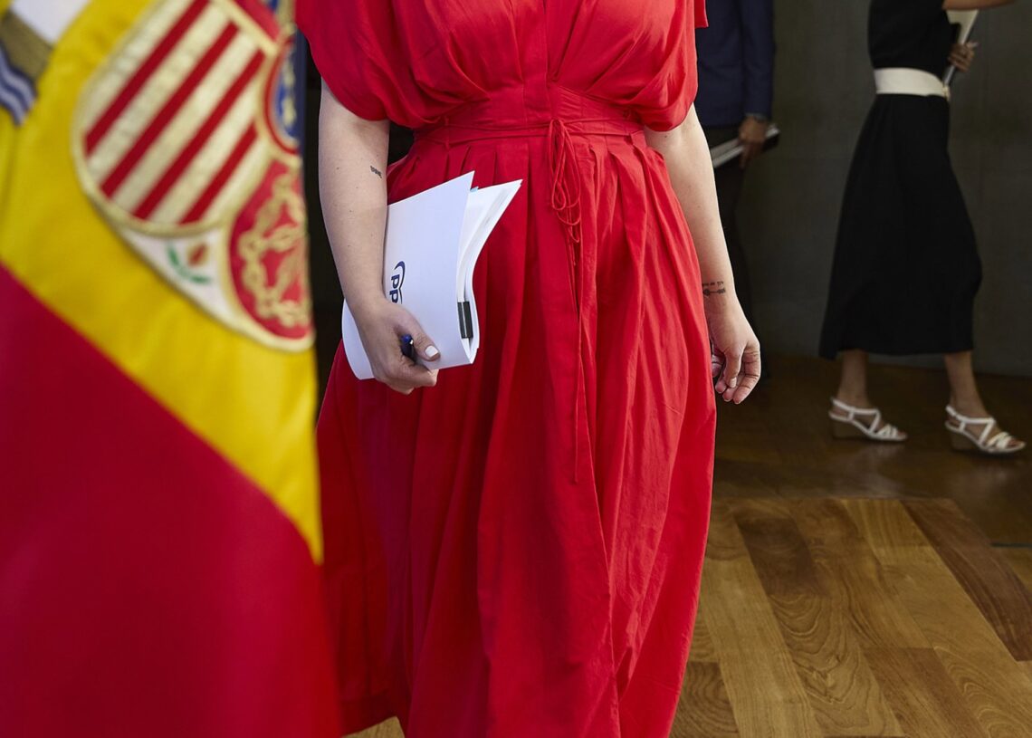 La portavoz del PP en el Congreso, Ester Muñoz.Jesús Hellín - Europa Press