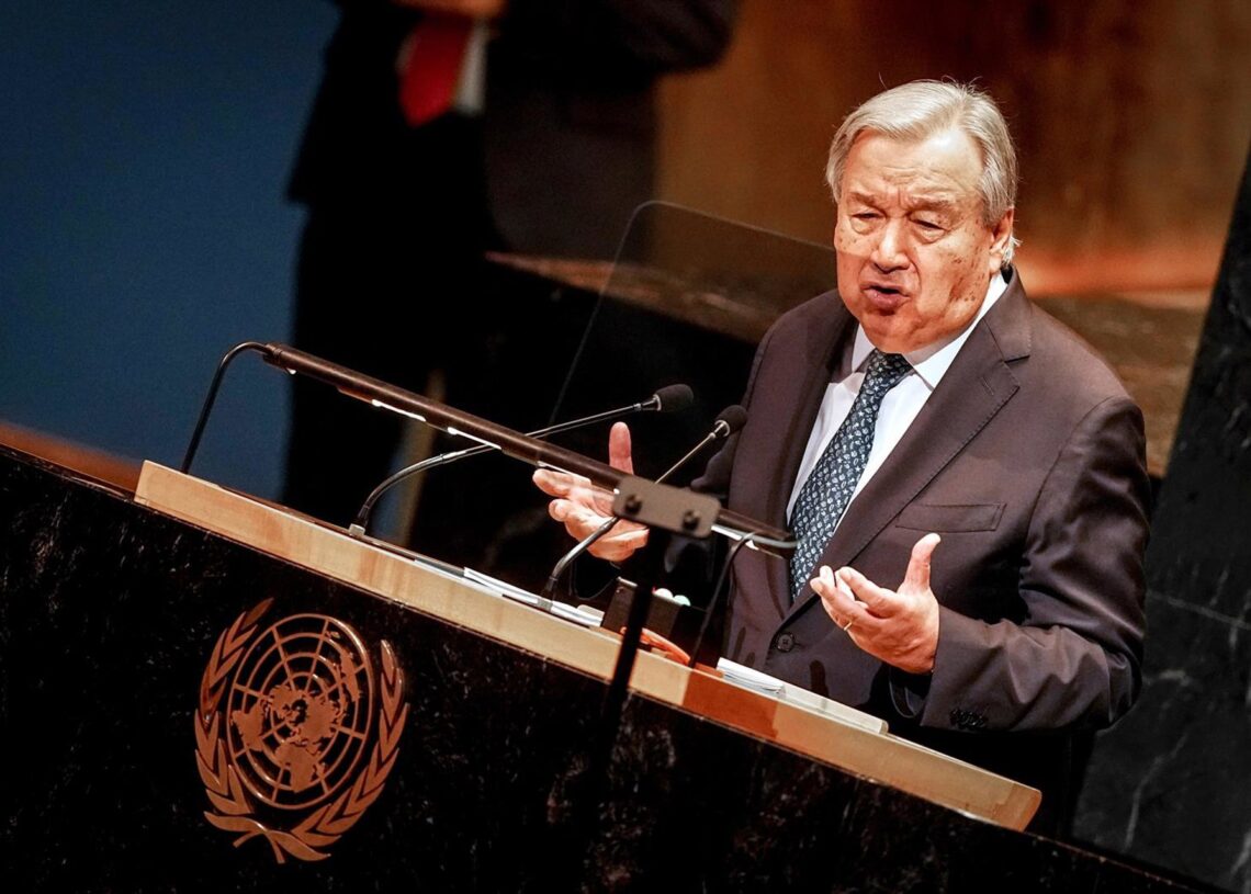 António Guterres, secretario general de la ONUKay Nietfeld/dpa