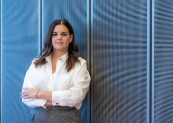 Sandra GOMEZ LOPEZ in the EP in Brussels