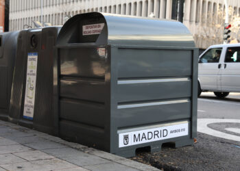 Contenedores de ropa usada en Madrid. Ayuntamiento de Madrid.