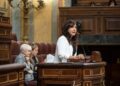 (Foto de ARCHIVO)
La diputada del PSOE Andrea Canelo interviene durante una sesión plenaria en el Congreso de los Diputados, a 15 de octubre de 2024, en Madrid (España). 
Alejandro Martínez Vélez / Europa Press
15 OCTUBRE 2024;CONGRESO;DEBATE;LEY;PP;ETARRAS;LISTAS ELECTORALES;PERDÓN;MADRID
15/10/2024