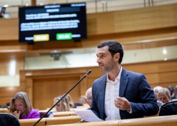 El ministro de Derechos Sociales, Consumo y Agenda 2030, Pablo Bustinduy. A. Pérez Meca/Europa Press.