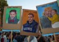 Manifestación en Madrid, el pasado 4 de octubre, en apoyo a Palestina. Ananda Manjón/Europa Press.