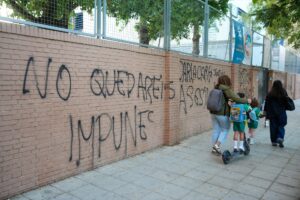 Huelga de estudiantes por Sandra Peña: exigen la dimisión de la junta directiva del colegio y la retirada de su financiación pública