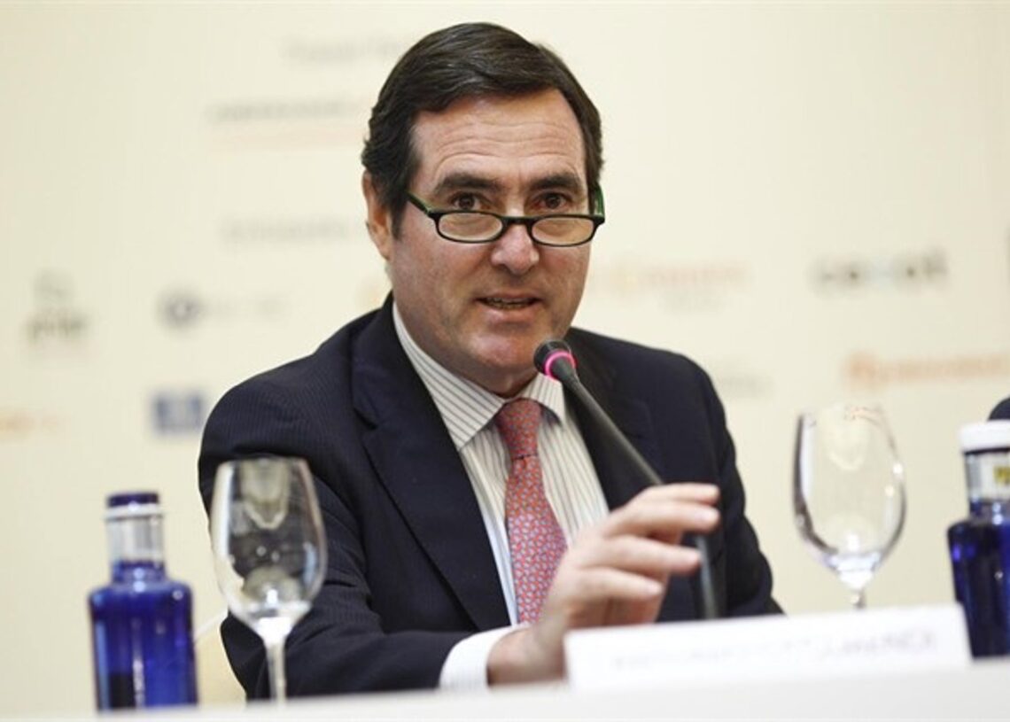 Archivo - Antonio Garamendi, presidente de la CEOEEUROPA PRESS - Archivo