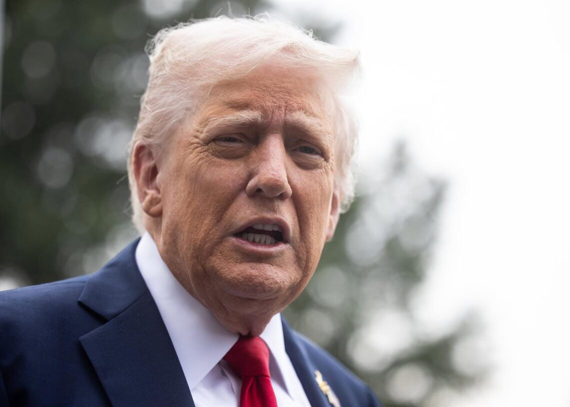 El presidente de Estados Unidos, Donald Trump, da unas declaraciones a la prensa desde la Casa Blanca (archivo)Europa Press/Contacto/Francis Chung - Pool via CNP