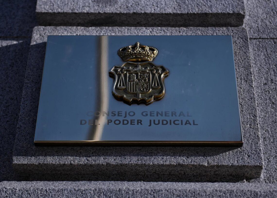 Archivo - Entrada del Consejo general del Poder Judicial Fernando Sánchez - Europa Press - Archivo