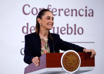 Claudia Sheinbaum, presidenta de México.Europa Press/Contacto/Luis Barron