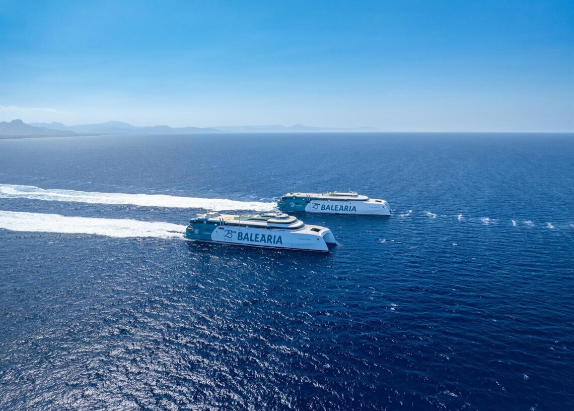 Archivo - Imagen de 'fast ferries' de BaleàriaBALEÀRIA - Archivo
