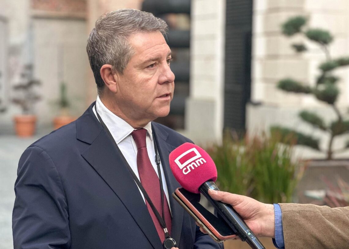 El presidente de Castilla-La Mancha, Emiliano García-PageJCCM