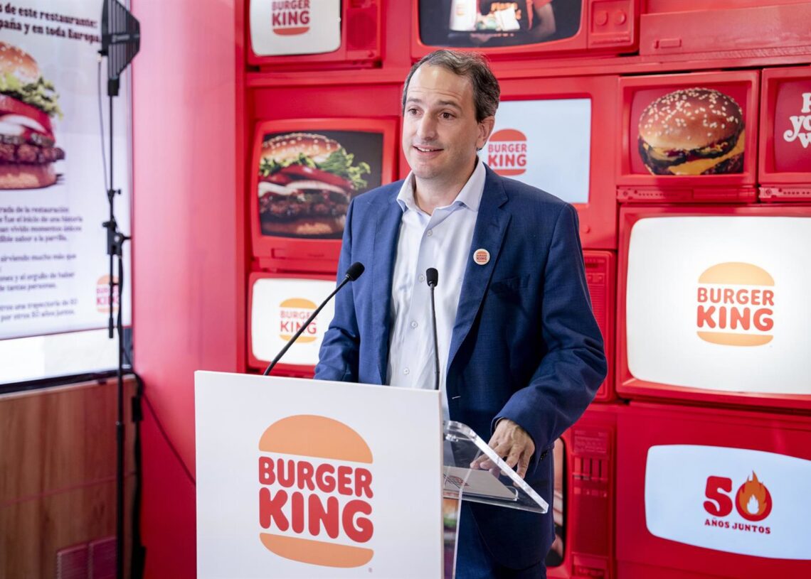 Archivo - El CEO de BK España, Borja Hernández de Alba.A. Pérez Meca - Europa Press - Archivo