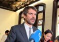 El ministro de Cultura, Ernest Urtasun, en declaraciones en la Delegación del Gobierno en CatalunyaEUROPA PRESS