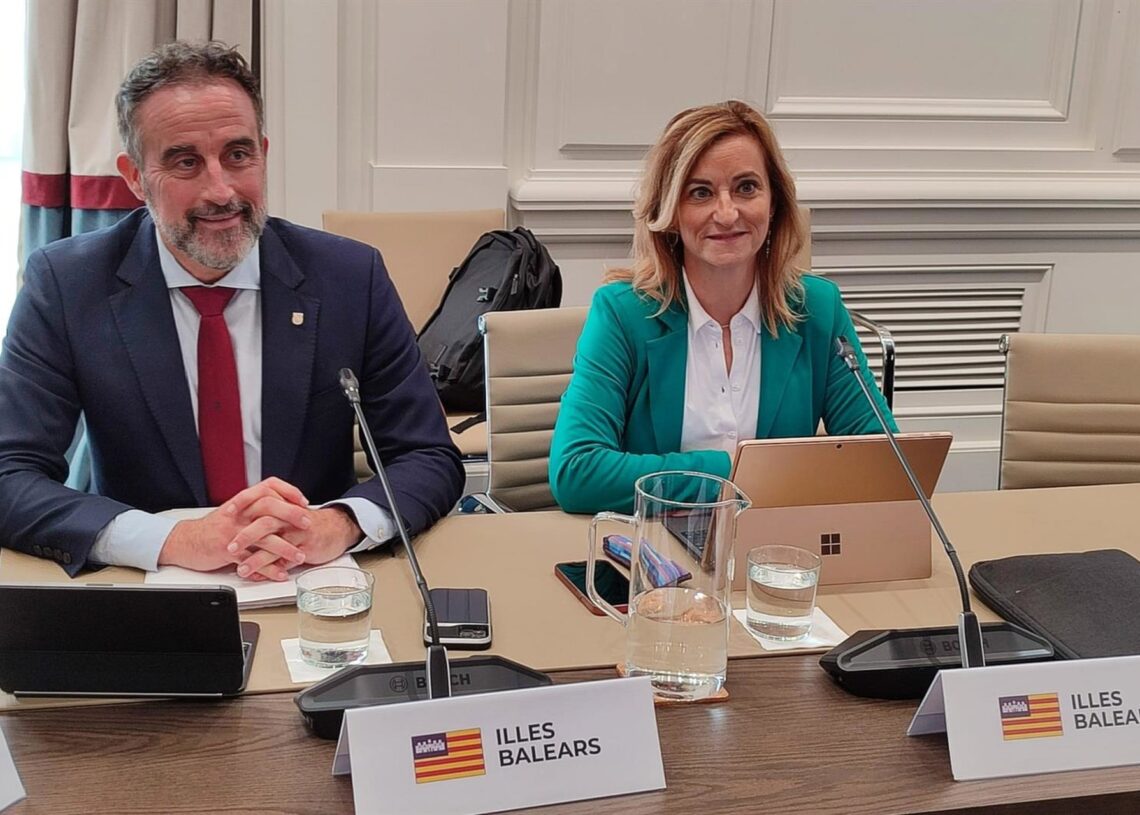 El conseller de Vivienda, Territorio y Movilidad del Govern, José Luis Mateo, en la Conferencia sectorial de vivienda.CAIB