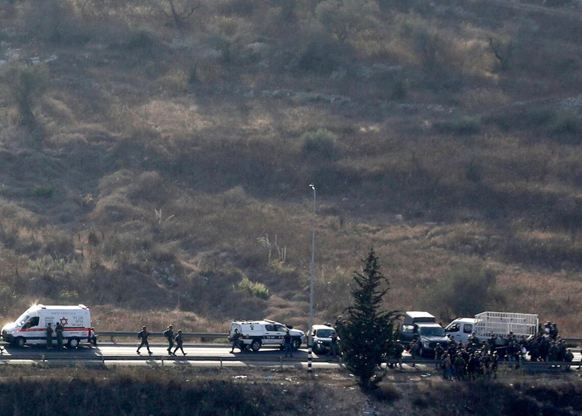 Imagen de archivo de servicios de emergencias de Israel tras un ataque armado en CisjordaniaEuropa Press/Contacto/Mohammed Turabi