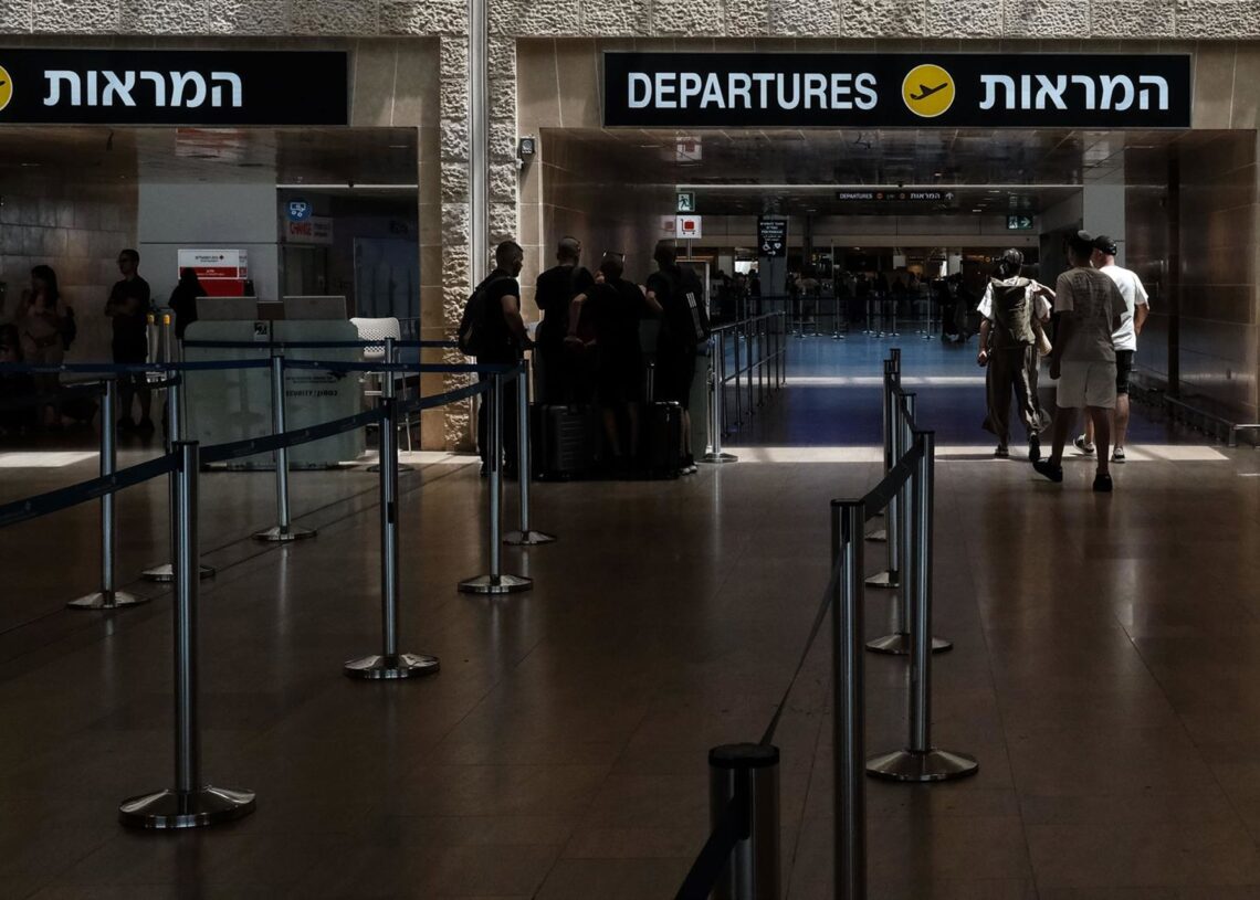 Archivo - Terminal de salidas del Aeropuerto de Ben Gurión, en Israel (archivo)Europa Press/Contacto/Nir Alon - Archivo