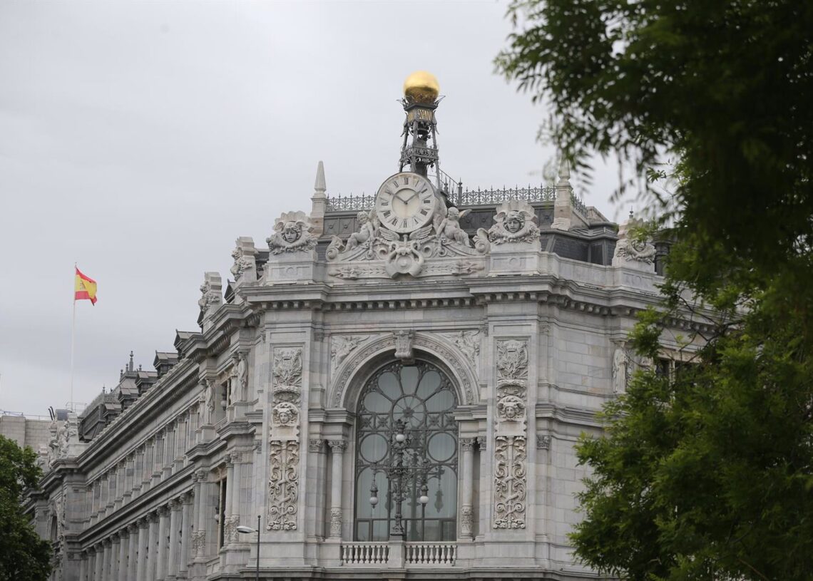 Archivo - Cúpula de la sede del Banco de España.Isabel Infantes - Europa Press - Archivo