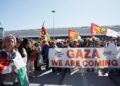 Concentración pro palestian durante la huelga general en Roma, ItaliaCecilia Fabiano/LaPresse via ZUM / DPA