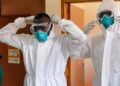 Archivo - Personal sanitario ante el brote de Ébola en Entebbe, UgandaHAJARAH NALWADDA / XINHUA NEWS / CONTACTOPHOTO