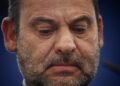Archivo - El exministro José Luis Ábalos durante una rueda de prensa en el Congreso de los Diputados tras denunciar a la Guardia Civil ante la Fiscalía, en el Congreso de los Diputados, a 19 de diciembre de 2024, en Madrid (España). Fernando Sánchez - Europa Press - Archivo